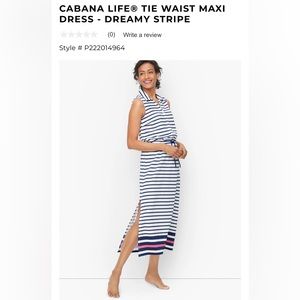 Talbots Cabana Life Nautical dress